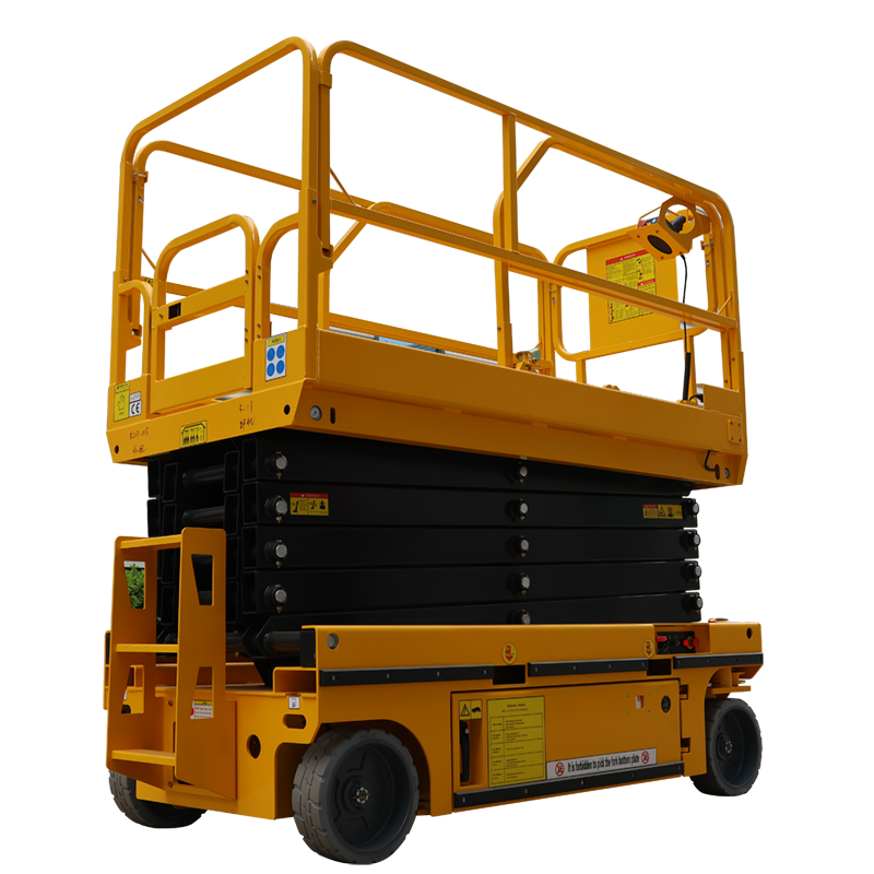 10m Mobile Hydraulic Aerial Man Elevated Work Platform Electric Scissor Lift