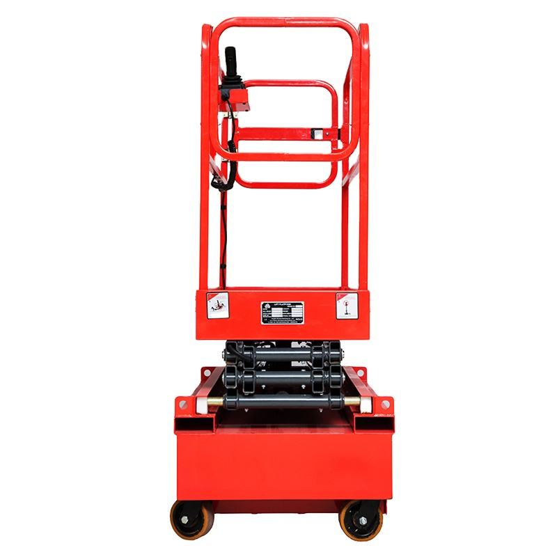 14m Mobile Hydraulic Aerial Man Elevated Work Platform Electric Scissor Lift