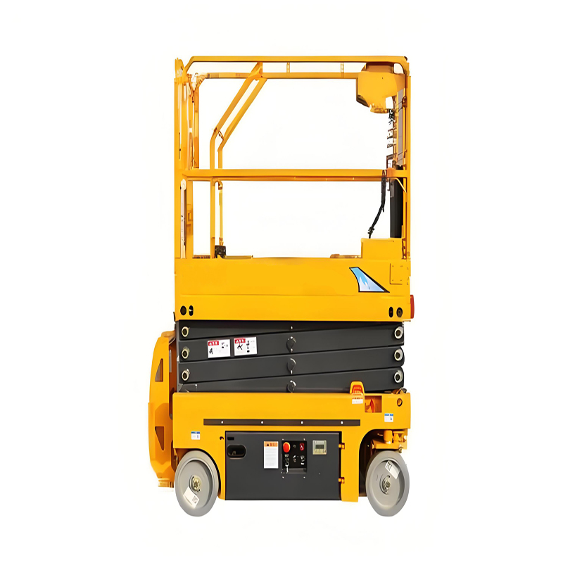 10M мобильный гидравлический воздушный человек поднял рабочую платформу колесный электрический подъемник ножниц