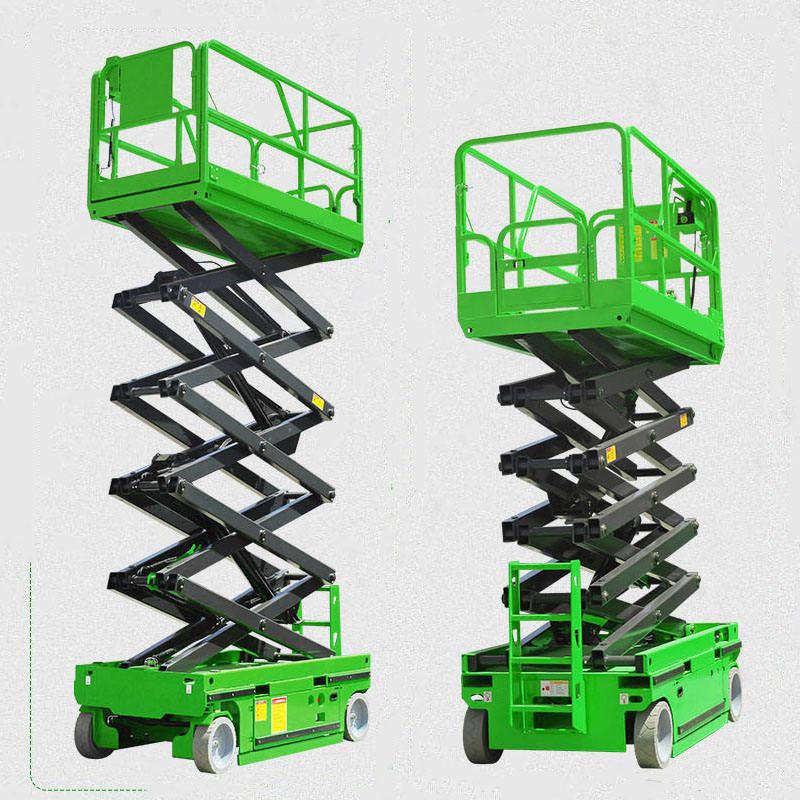 8m Mobile Hydraulic Aerial Man Elevated Work Platform Electric Scissor Lift