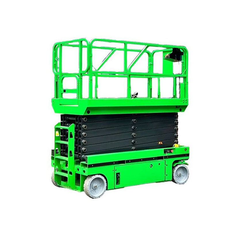 6M мобильный гидравлический воздушный человек поднял рабочую платформу колесный электрический подъемник ножниц