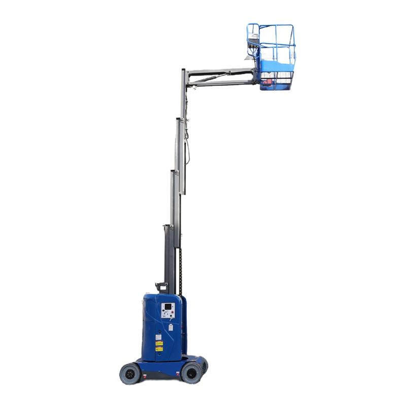 10M Aluminum Alloy Vertical Lift Mast Man Platform
