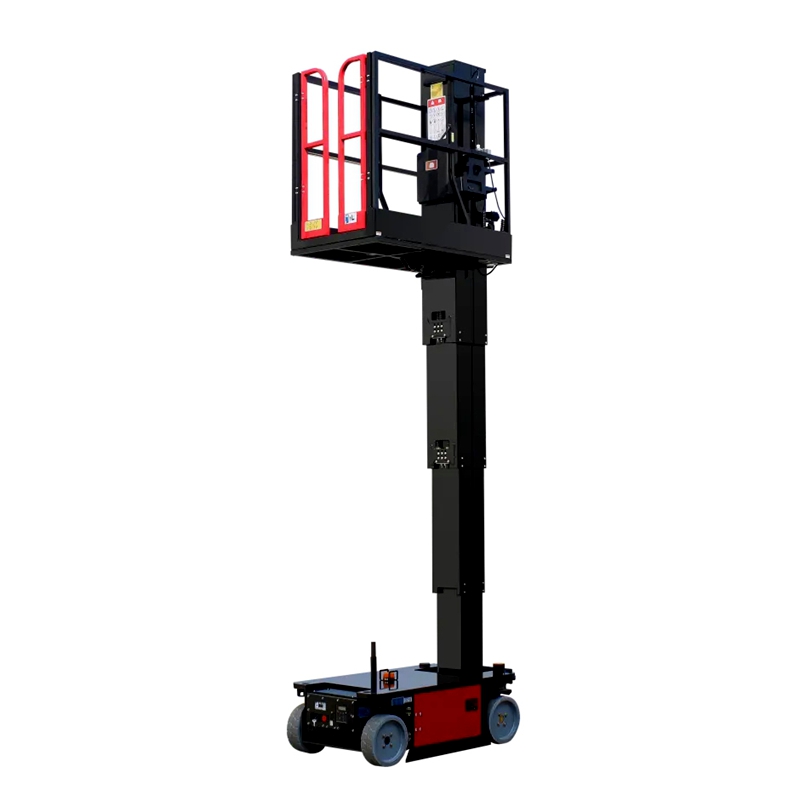 13M Sleeve Vertical Lift Mast Man Platform