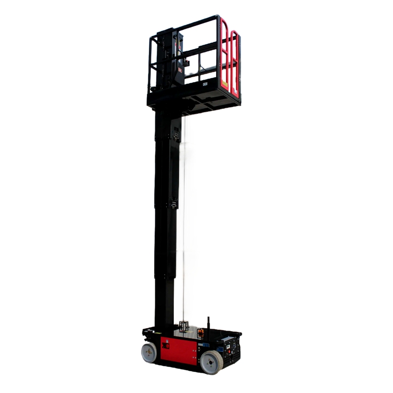13M Sleeve Vertical Lift Mast Man Platform