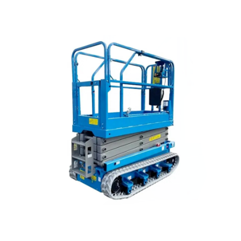 4M мобильный гидравлический воздушный человек поднял рабочую платформу гусеничный электрический подъемник ножниц