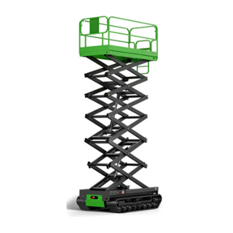 5M Mobile Hydraulic Aerial Man Elevated Work Platform Tracked Electric Scissor Lift
