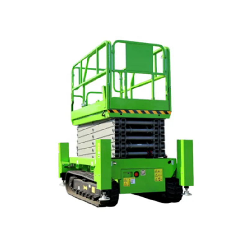 5M Mobile Hydraulic Aerial Man Elevated Work Platform Tracked Electric Scissor Lift