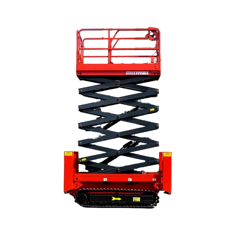 6M Mobile Hydraulic Aerial Man Elevated Work Platform Tracked Electric Scissor Lift