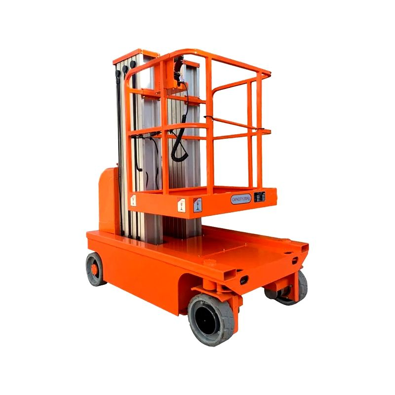 9M Aluminum Alloy Vertical Lift Mast Man Platform